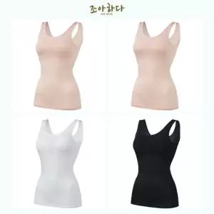 인견94% 26신상 조아하다 냉감 인견 브라탑 런닝형 4종