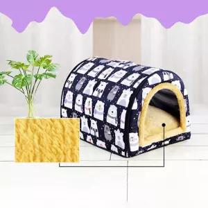 XL-체크 sotwo 강아지겨울집 겨울집 강아지 강아지집 고양이집