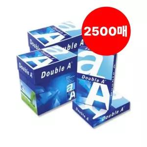 더블에이 A4용지 복사용지 80G 2500매