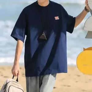 프린팅 레터링 베이직 라운드넥 브이넥 반팔티셔츠 무지 캐주얼
