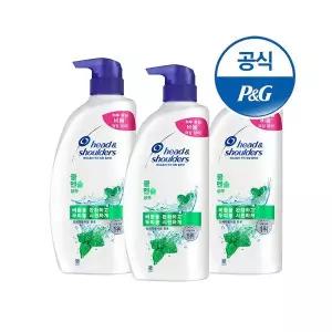 헤드앤숄더 쿨멘솔 샴푸850ml 3개