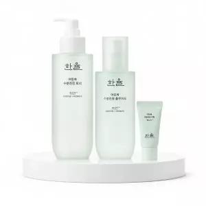 [선물세트] 한율 어린쑥 수분진정 2종세트 (토너150ml+플루이드125ml)
