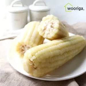 백찰 냉동 삶은 찰 옥수수 32개 (14∼16cm 내외) 옥수수