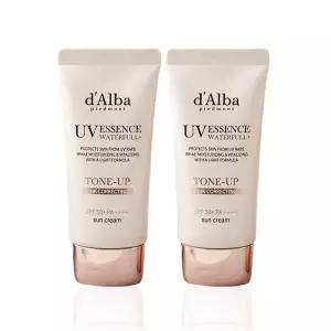 달바 워터풀 톤업 선크림 50ml 2개 세트 촉촉 피부톤보정