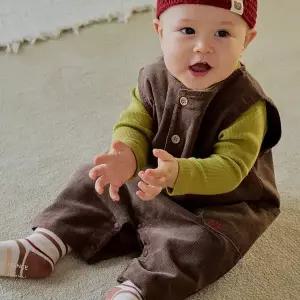 [보리보리/해피프린스]넛츠 아기 점프수트