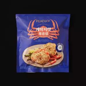 피코크 게딱지맛 볶음밥 2입 425.52g (참기름 별첨) 2개 간편식 간식 저녁 학생