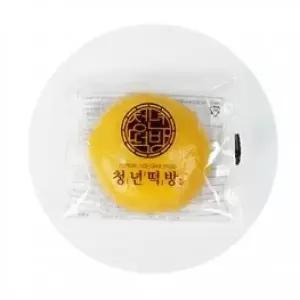 청년떡방 당일생산 찹쌀 호박인절미 2kg + 카스테라가루, 1세트