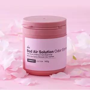 BAS 차량용 탈취제 핑크 컴팩트 140g, 1개