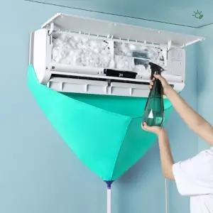 에어컨 청소 키트 벽걸이형 셀프 곰팡이 제거 방수 물받이 커버