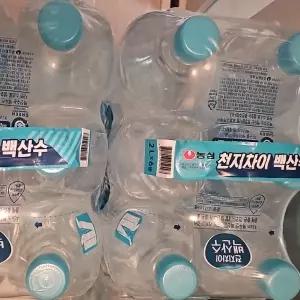 백산수 2L 12병 (유라벨/무라벨 랜덤발송)