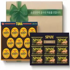 동원참치 스팸 혼합선물세트( S11호+ 스팸12K ) 리본박스