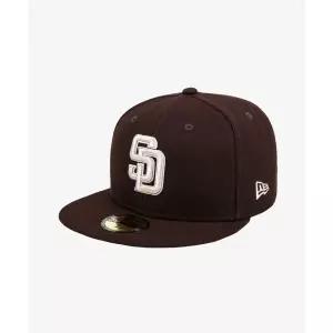 NEW ERA 뉴에라 MLB 엠엘비 어센틱 샌디에이고 파드리스 피티드캡 얼트 브라운 619350