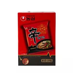 농심 신라면 120g 20입 x1박스 봉지라면