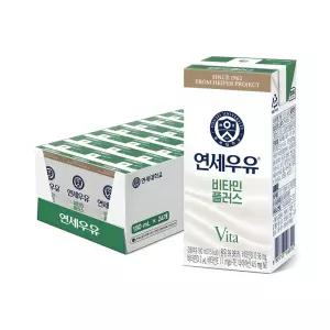 연세우유 비타민플러스 180ml 24개