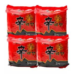 농심 신라면 (봉지라면) 120g x 20봉