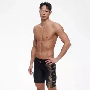 [아레나][아레나수영복] 골드웨이브 남성 4부 A6SM1MF10BLK