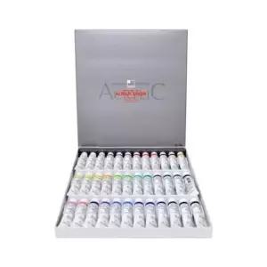 파츠 신한 아크릴물감 36색 전문가용 미술용품 세트(1개입) 20ml