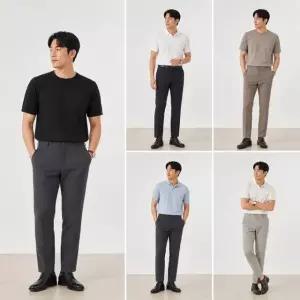 남성 여름 허리밴드 스판 바지 5종택1