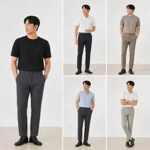 [더블유쇼핑][남성 여름바지 모음전] 허리밴드 스판 바지 5종택1_25549716_589189