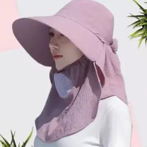 [하프클럽/셀럽하우스]여성 썬캡 챙넓은모자 여름 밭일모자 농부 자외선차단
