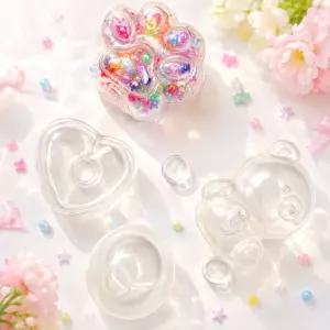 말랑이 고무공 껍질 껍데기 스퀴시 슬랑이 만들기 DIY 키트 슬라임 크런치 부자재