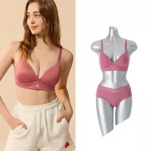 [롯데백화점]아디다스언더웨어 [1SET/2PCS] 타공 몰드 노와이어 브라팬티세트 핑크
