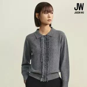 제이슨우 26FW Isabel 울 100% 프릴 가디건 (3 COLORS)