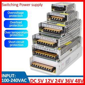5V 12V 24V 36V 전원  장치 SMPS 5 AC-DC 220V ~ 1A 2A 3A 5A 스위칭