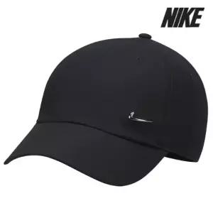 나이키 모자 /t8- FB5372-010 / 드라이 핏 클럽 언스트럭처 메탈 스우시 캡