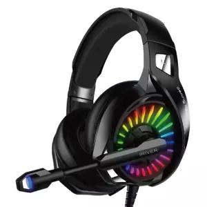 도도한데일리 아이리버 게이밍 헤드셋 USB 7.1 RGB 고감도 마이크 유선헤드폰