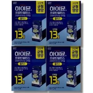 [보리담다] 일동후디스 하이뮨 프로틴 밸런스 플러스 190ml x 16팩 4박스