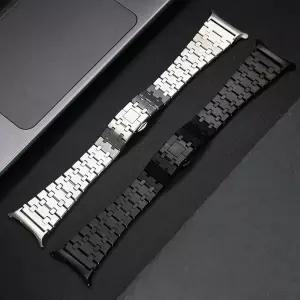 갤럭시워치8 클래식 46mm 메탈밴드 스트랩 갤워치8 스테인레스 스틸 시계줄