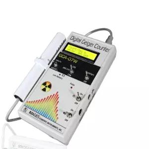가이거 카운터 - 디지털 프로페셔널 모델 GCA-07W 외부 지팡이 탐침 ANSI N323A 인증 준비 완료 0.001