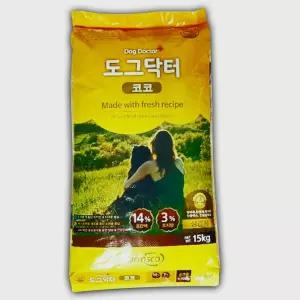 도그닥터 코코 히트 개사료 성견 대형견사료 코코 15kg