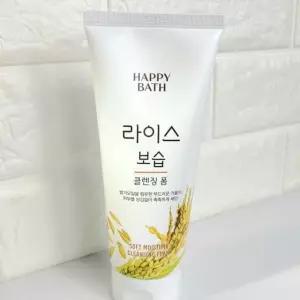 해피바스클렌징 200g 라이스클렌징 보습 클렌징 클렌징폼
