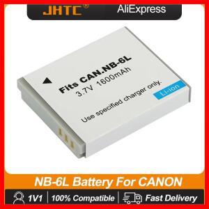 캐논 파워 샷 카메라용 NB 6L NB-6L 배터리, 1600mAh SX520 HS SX600 IXUS 85 95 200 210 105