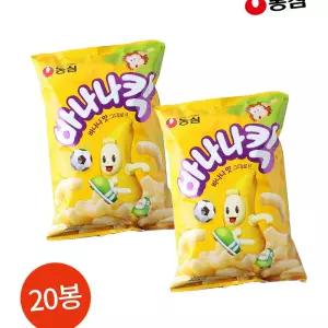농심 바나나킥 75g 20봉 간식