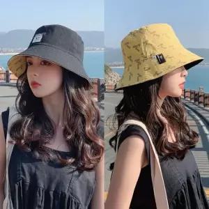 셀럽하우스 은창 유캔두잇 레터링 벙거지 면 모자 사파리 선캡