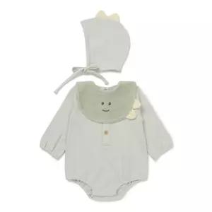 블루독베이비 BLUEDOG BABY IMN다이노3SET바디수트 46A70-676-02 46A7067602 출산백일돌선물 46A70-676-02-