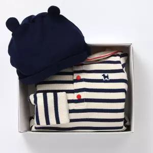 블루독베이비 BLUEDOG BABY NY 블루독STRIPE우주복A 46A7067501 출산백일돌선물 46A70-675-01-BON 502554