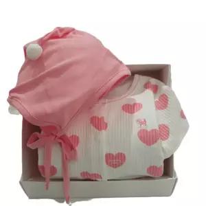 블루독베이비 BLUEDOG BABY PK 하트뱀부세트우주복 46370-041-06 4637004106 출산백일돌선물 46370-041-06-
