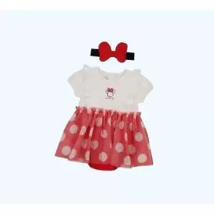디즈니 베이비 미니프릴바디수트(헤어밴드 스트랩)(RED) 79T327551 5195070