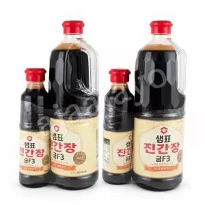 샘표 진간장 금F3 추천구성 1.7L 2병+500ml 2병 조림 볶음요리