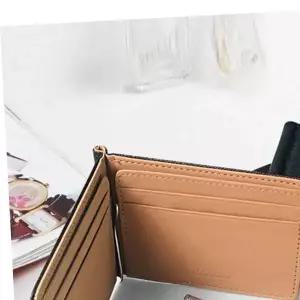 심플 컬러 포인트 남성머니클립 머니 클립 가죽 골프 지갑 머니클립
