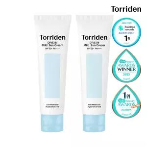 토리든 다이브인 무기자차 마일드 선크림 60ml, 2개