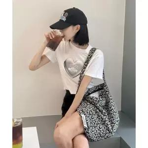 MASMARULEZ Rabbit eco bag_White flower205792