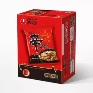 농심 신라면 120g 20개 1박스