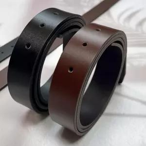 허리띠 소가죽 통가죽 벨트끈 이탈리아 교체용 폭33mm