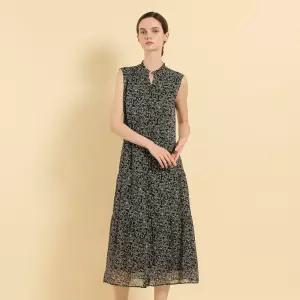 BCBG 페이즐리 슬리브OP B5F7G675