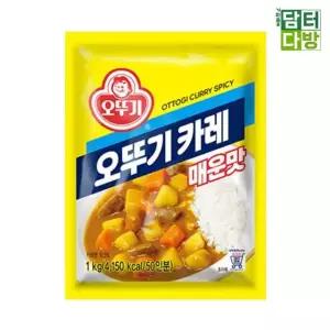 오뚜기 카레 매운맛 1kg x 2개
